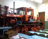 Кабинет подготовки трактористов 